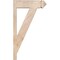 Ekena Millwork Traditional Arts & Crafts Smooth Outlooker, Douglas Fir, 5 1/2"W x 16"D x 28"H OUT06X16X28TRA03SDF - alternate 2